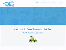 Tablet Screenshot of cavotango.com